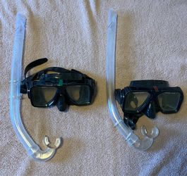 Tempered Glass Snorkel Masks & Mouthpiece’s