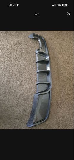 2008-2013 bmw 135i rear diffuser