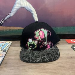 Invader Zim Robot Gir Dog Character Nickelodeon Snapback Hat Cap New