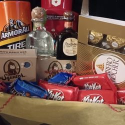 Men's Valentine Gift Basket 