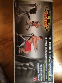 Flex Force Ultimate Training System - 50 in 1 Exerciser