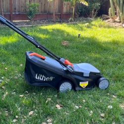 Cordless Lawn Mower 13 Inch
