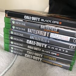 Xbox COD And Battlefield Games