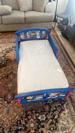 Paw Patrol toddler bed in good used condition