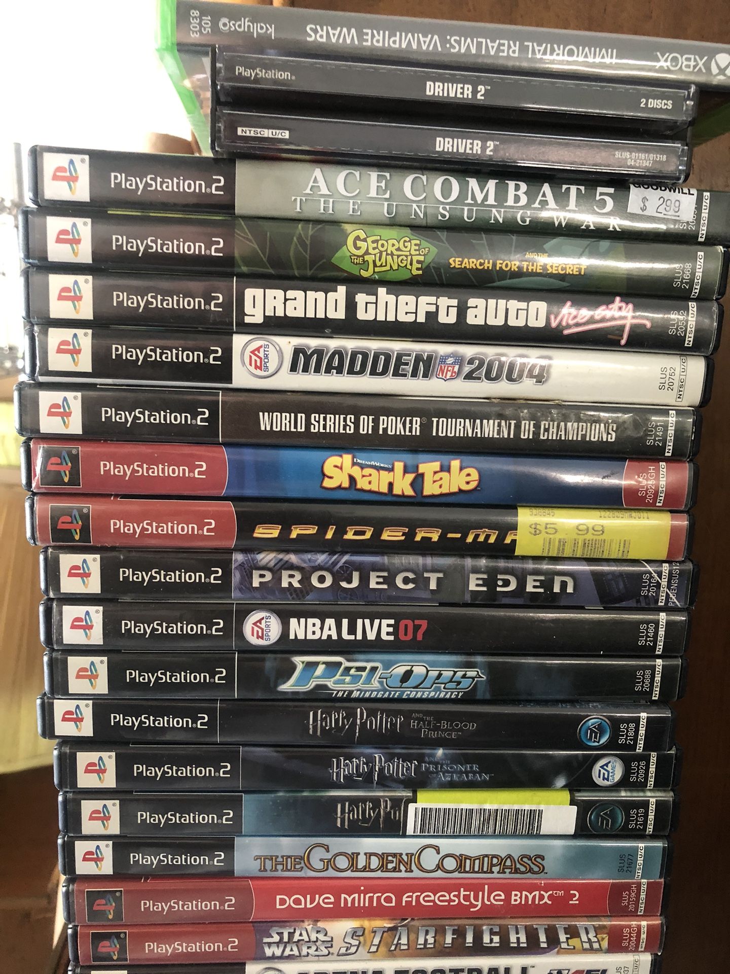 PS2 Games And PSP