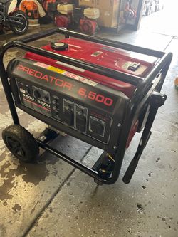Predator 6,500 Max / 5,500 Running Watts Generator