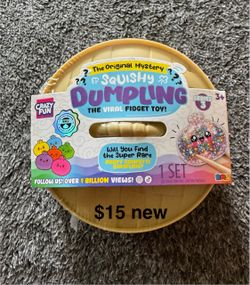 Crazy Fun Squishy Dumpling Mystery Fidget Toy Series 3