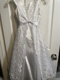 Size 6 Girl Communion Dress