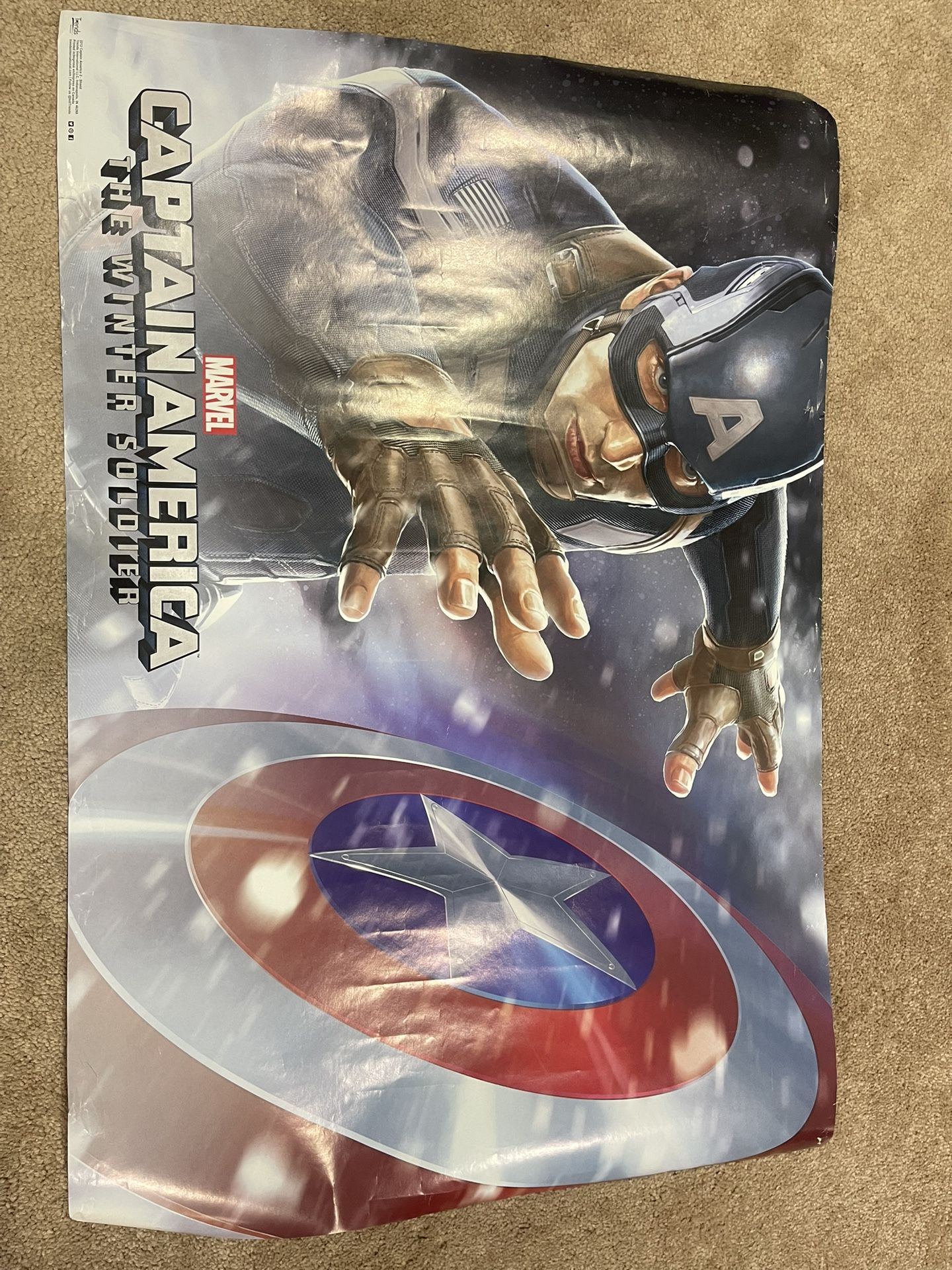 Captain America 34x22.5 Poster