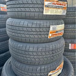‼️📲185/65/14 Vendo Set De Llantas Nuevas Marca Arroyo