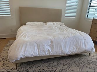 West Elm King Bed