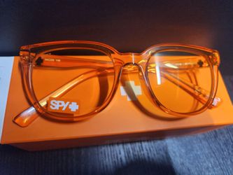Spy+ Bewilder Translucent Orange Frame Sunglasses