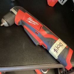 Milwaukee M12  3/8 Angle Drill (Tool-Only) $100