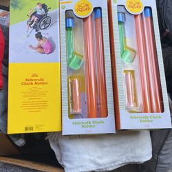 Sidewalk Chalk Holder