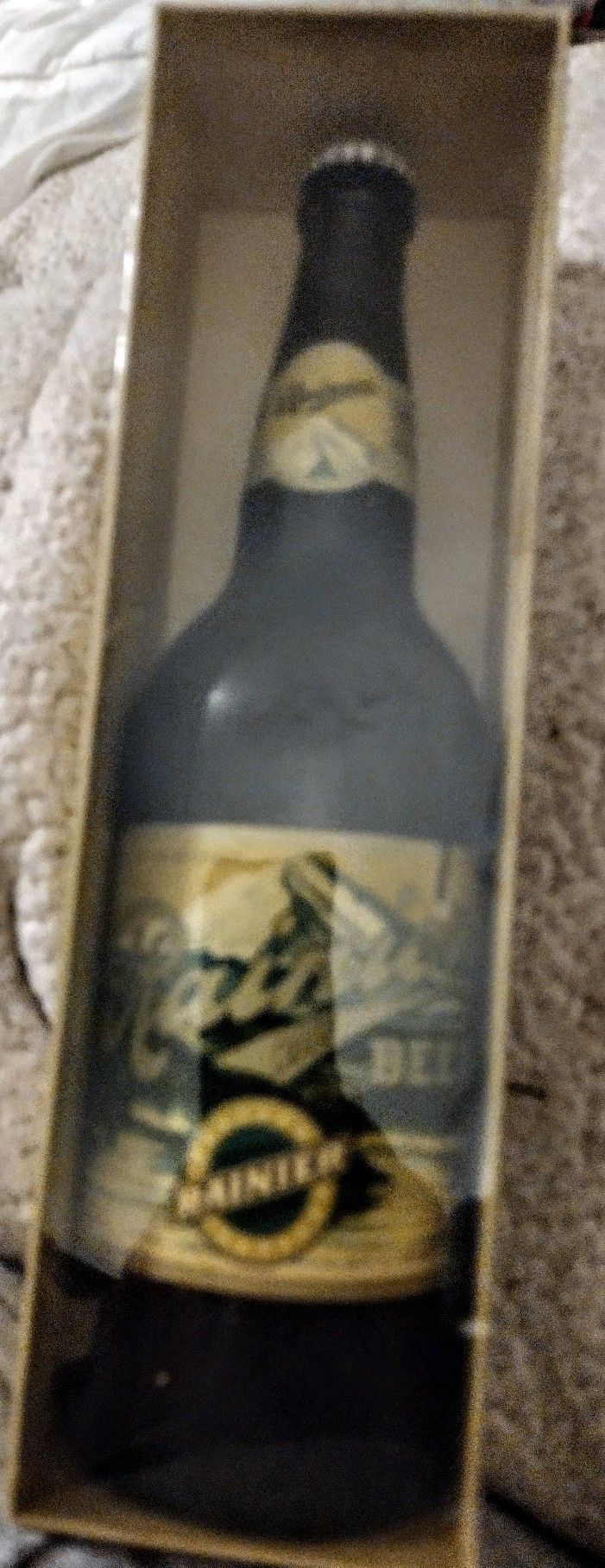Rainier Beer Bottle 1978 centennial 100th anniversary