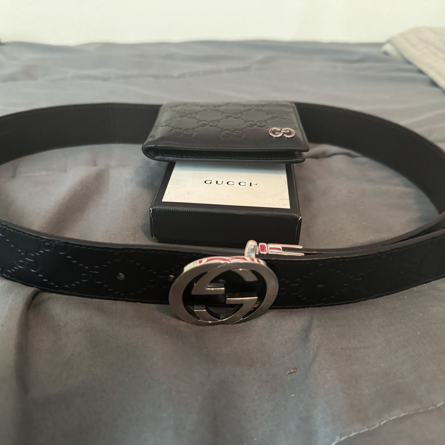 Gucci Belt And Wallet