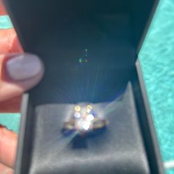 2.2 Carat Radiant cut Lab grown diamond ring