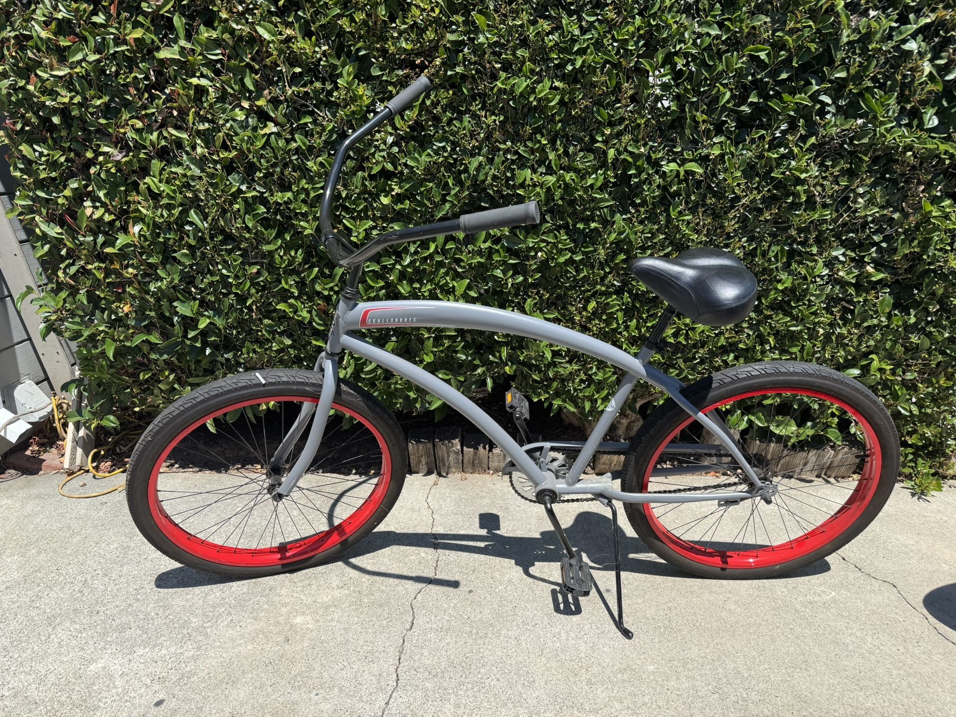 Skull X Bones Beach Cruiser
