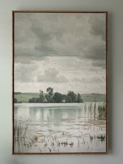 Framed canvas print