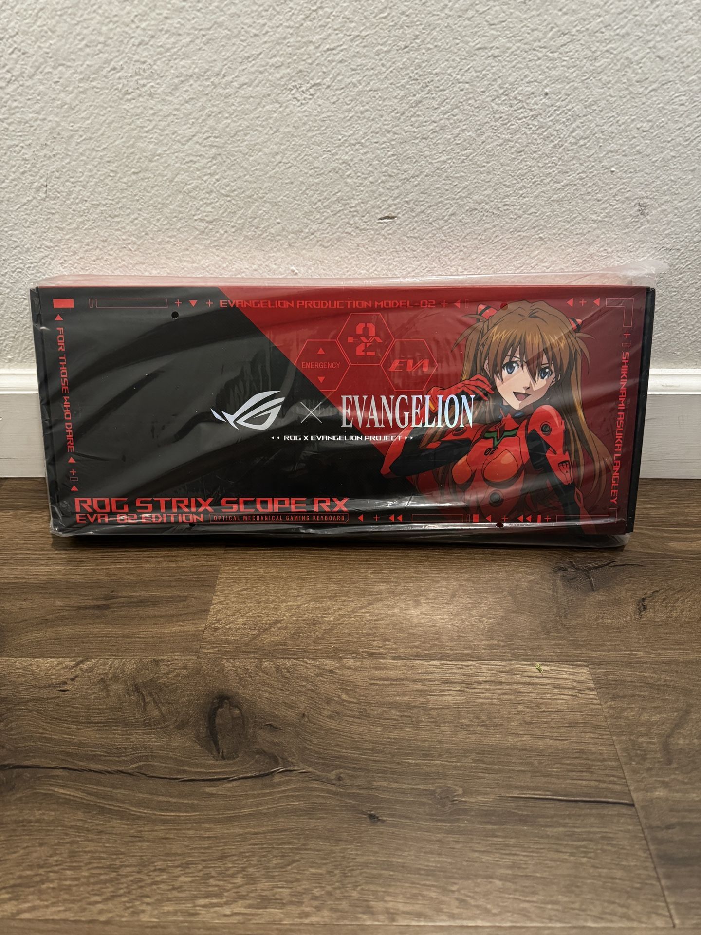 ASUS Evangelion ROG Strix Scope RX EVA-02 Edition RED Optical Switches Keyboard