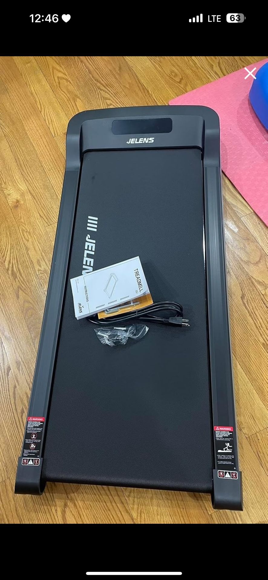 Treadmill Under Desk Walking Pad 2.5HP