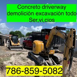 Bobcat Excavadora Volteo Dump Trukc Trailer 