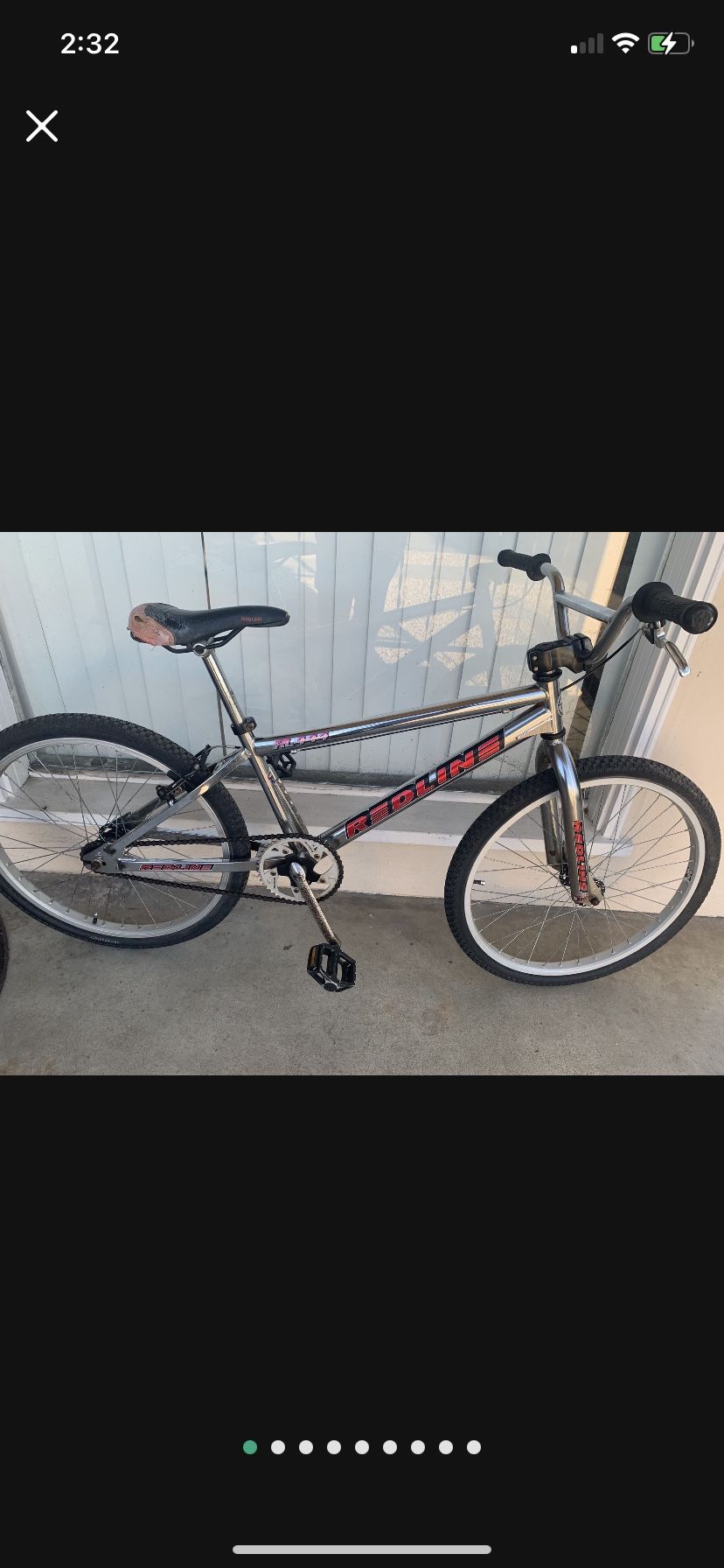 REDLINE BMX BIKE 24” WHEELS