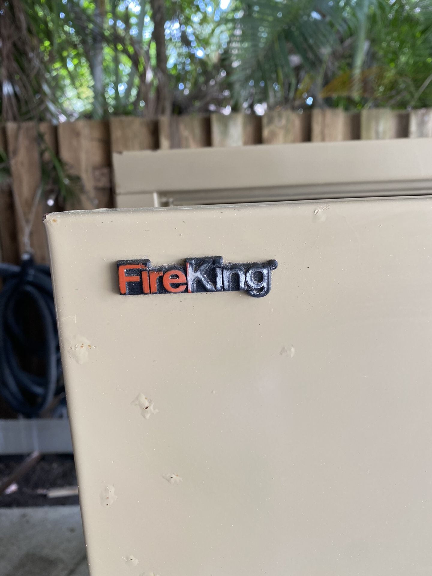 FIRE KING Fireproof file cabinet or ammo safe