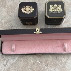 Juicy Couture Bracelet And 2 Charm Boxes