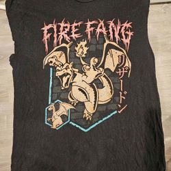 Pokemon Center Greatest Hits Charizard Fire Fang Shirt
