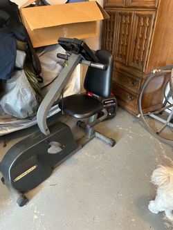 Exercise Bike with Backrest