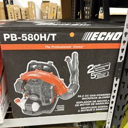 BRAND NEW IN BOX ECHO 216 MPH 517 CFM 58.2 cc Gas 2-Stroke Backpack Leaf Blower with Hip Throttle