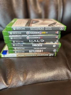Xbox Game Bundle – 8 Games Total (MW2 + Halo + Far Cry 5 + More) – All Discs – Hawthorne NJ