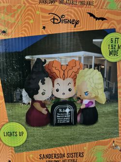 Disney Halloween Hocus Pocus Sanderson Sisters Inflatable