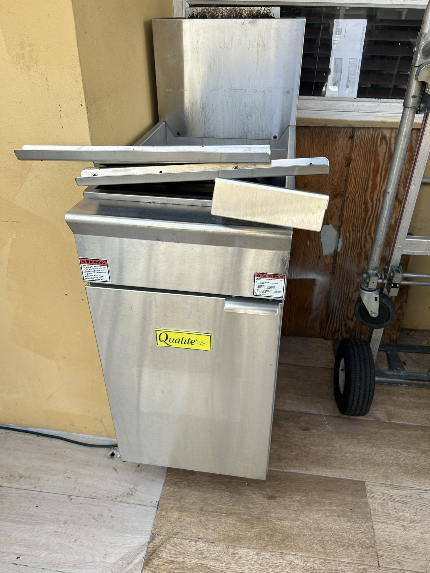 Freidora Comercial 2 Compartimentos