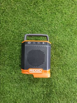 RIDGID 18v Portable Bluetooth Speaker