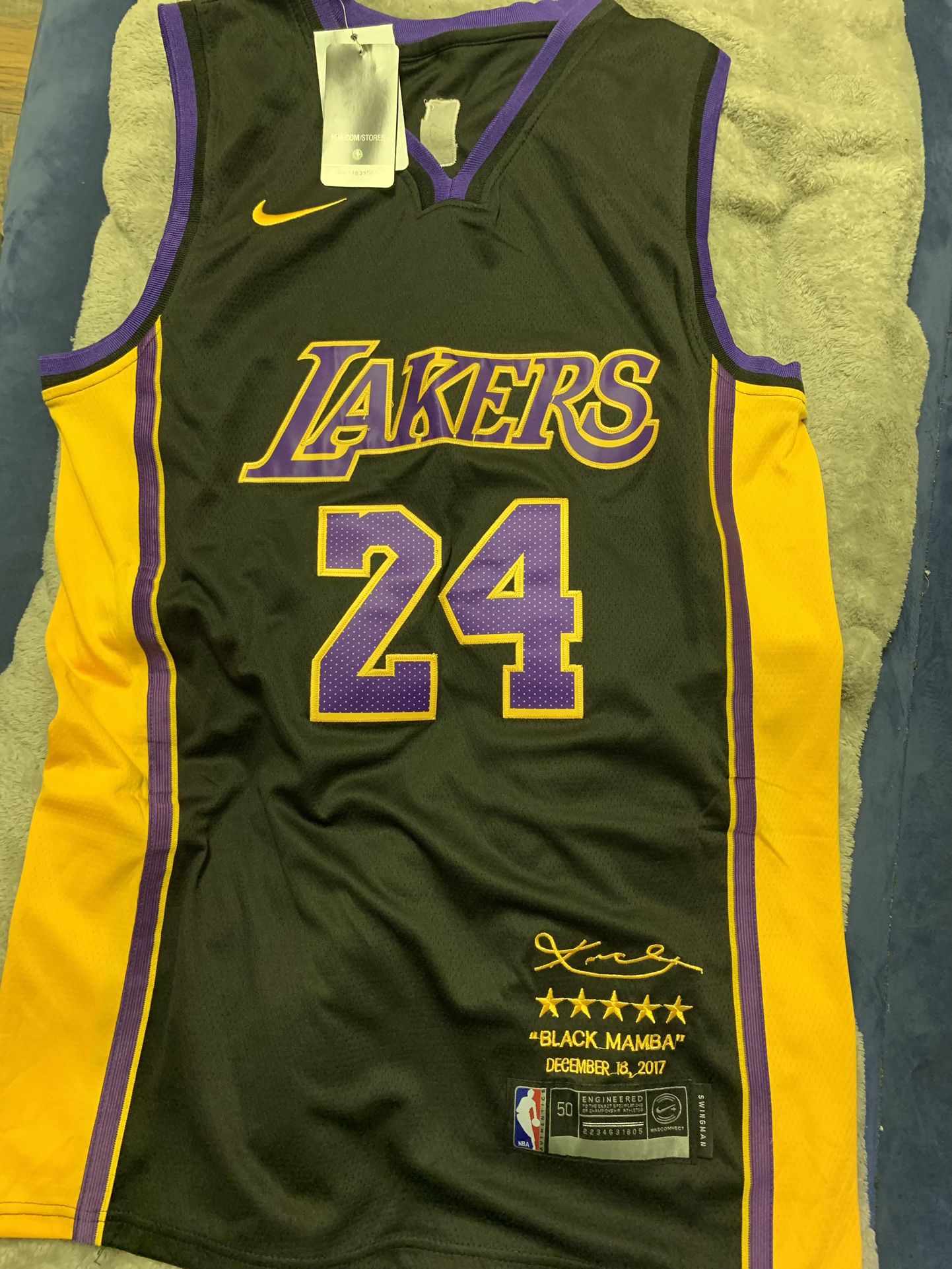 Brand New Lakers Kobe Bryant Jersey 