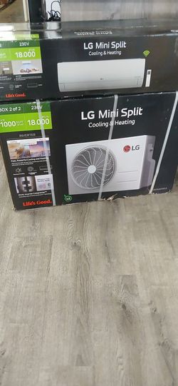 LG mini split heat air pump air condition