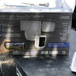 Flood Light Security Camera 3000 Lumens  50-000 K Daylight New