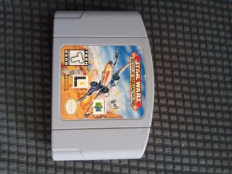 Star Wars Rogue Squadron N64 Cartridge
