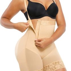 SHAPELLX Shapewear Tummy Control Fajas Colombianas Body Shaper for Women Butt Lift Bodysuit