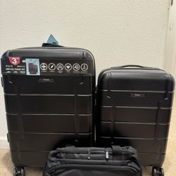 3-Piece Hardside Spinner Luggage Set