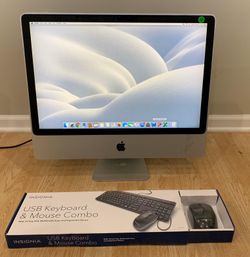 Apple iMac 24” 2009 4GB // Dual Core// 640GB HDD -FULLY Working ON SALE!!!!!!!