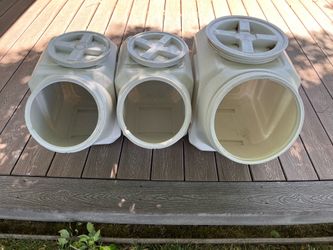 Dog food  storage containers