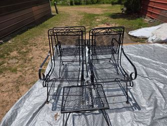 Iron table set