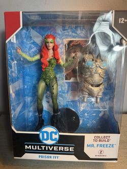 McFarlane DC Multiverse Poison Ivy Batman & Robin 7” Figure Mr Freeze BAF New