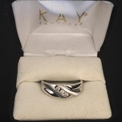 New Wedding Ring From Kay's. Size 8.5