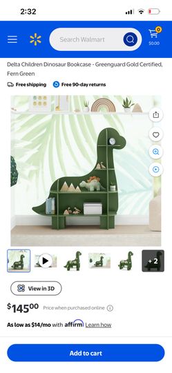 Delta Children Dinosaur Bookcase 