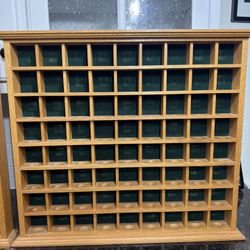 Oak Golf Ball Display Shelf