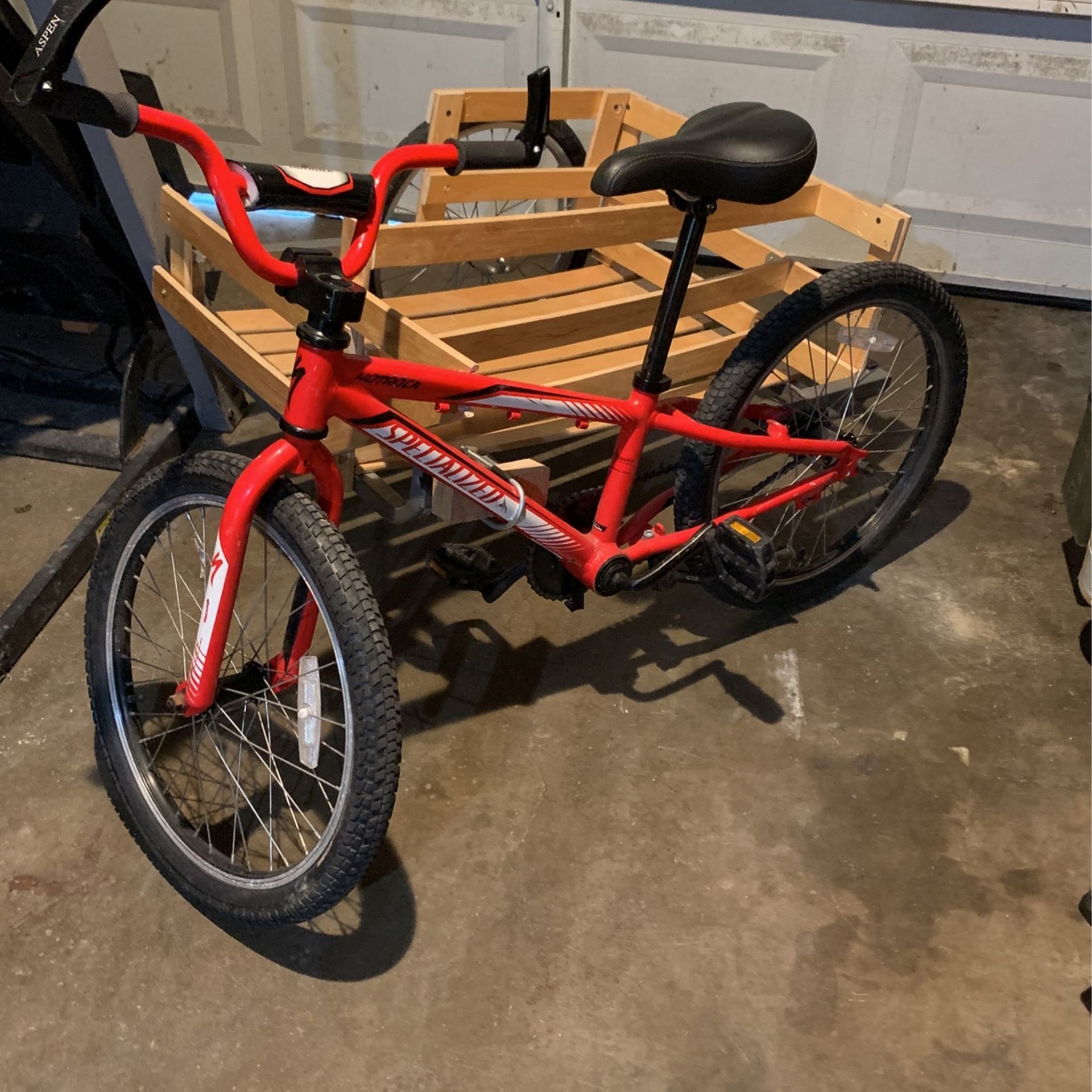 BMX Bike With Side Cart